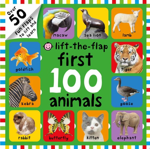 First 100 Animals Lift-the-Flap-zoom-