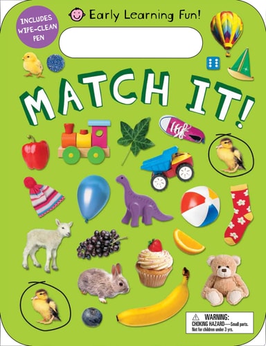 Early Learning Fun: Match It! Includes Wipe-Clean Pen