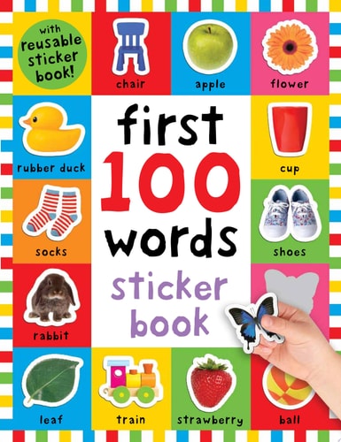 First 100 Stickers: Words Over 500 Stickers