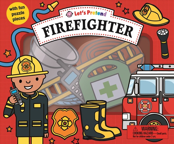 Let's Pretend: Firefighter Set With Fun Puzzle Pieces