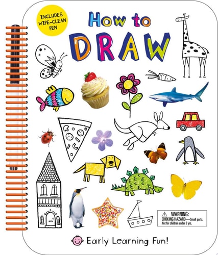 How to Draw Includes Wipe-Clean Pen