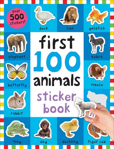 First 100 Stickers: Animals Over 500 Stickers-1