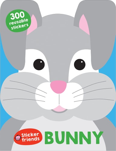 Sticker Friends: Bunny 300 Reusable stickers