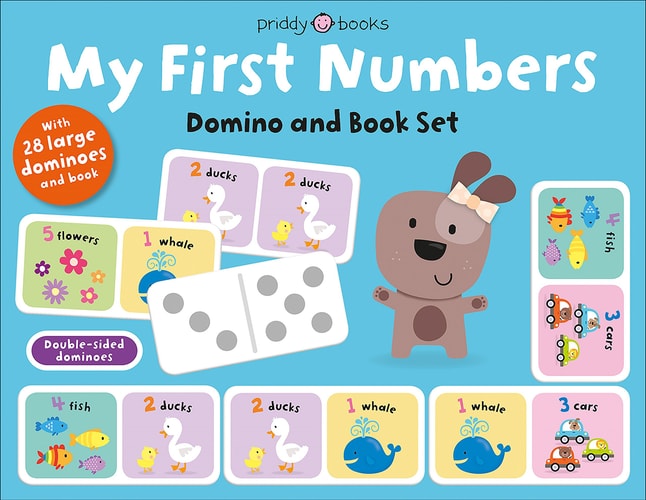 My First Numbers Domino and Book Set With 28 Large Dominoes and book