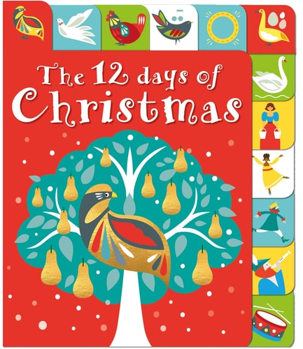 The 12 Days of Christmas A lift-the-tab book-zoom-