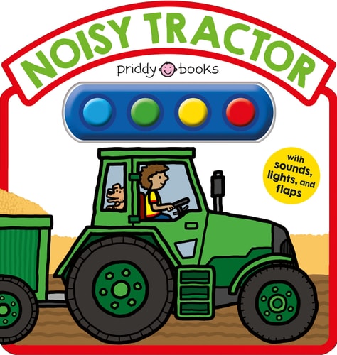 Noisy Tractor Sound Book With Sounds, Lights, and Flaps