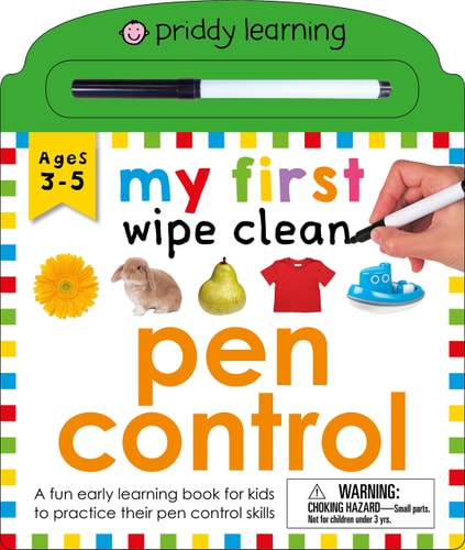 My First Wipe Clean: Pen Control A fun early learning book for kids to practice their pen control skills