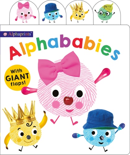 Alphaprints: Alphababies with Giant flaps