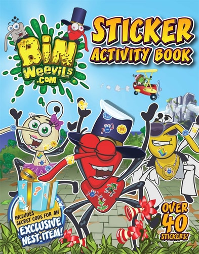 Bin Weevils Sticker Activity Book-zoom-