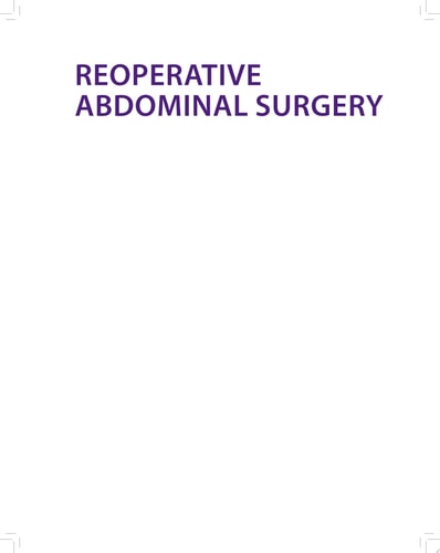 Reoperative Abdominal Surgery-1
