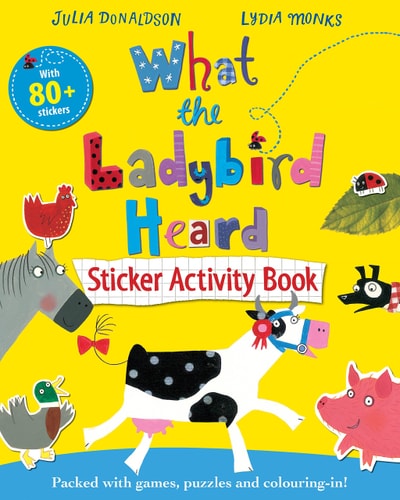 What the Ladybird Heard Sticker Activity Book-zoom-