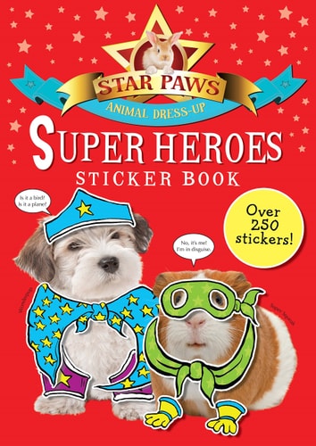 Super Heroes Sticker Book-zoom-1