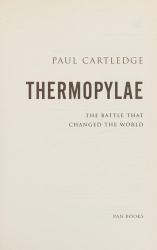 Thermopylae The Battle that Changed the World-zoom-