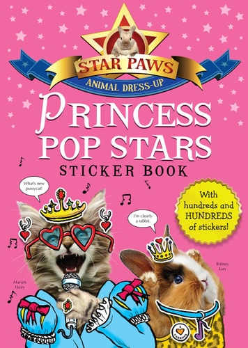 Princess Pop Stars Sticker Book: Star Paws-zoom-