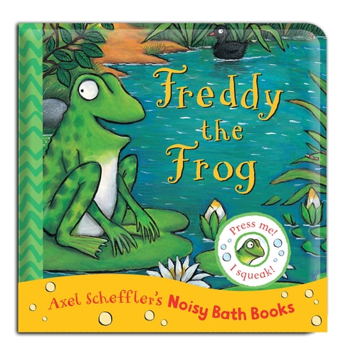 Axel Scheffler Bath Book: Freddy the Frog-zoom-