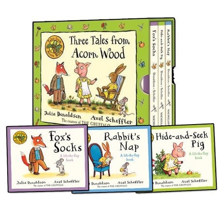 Acorn Wood Mini Boardbook set-zoom-