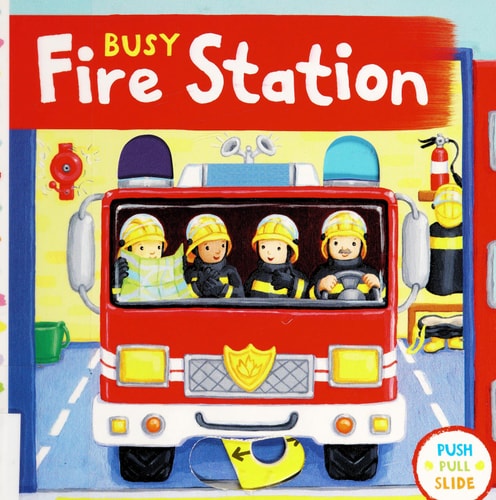 Busy Fire Station Push, Pull and Slide the Scene to Bring the Busy Fire Station to Life!-zoom-