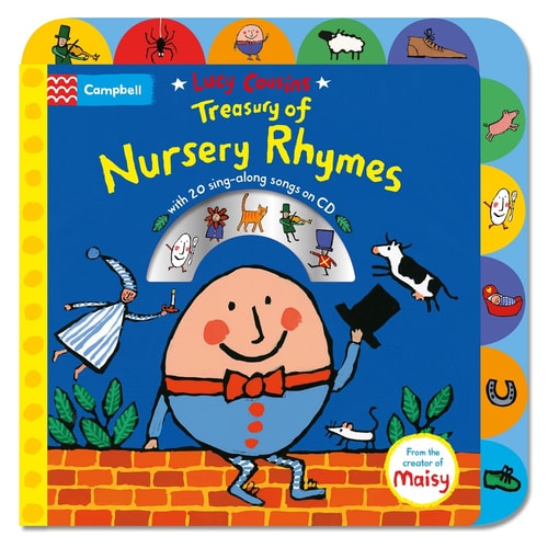 Lucy Cousins Treasury of Nursery Rhymes Big Book of Nursery Rhymes and CD-1