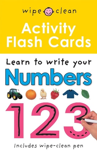 Activity Flash Cards 123 (Wipe-Clean) by Roger Priddy (2009-06-08)