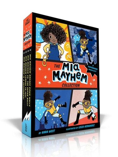 The Mia Mayhem Collection (Boxed Set) Mia Mayhem Is a Superhero!; Mia Mayhem Learns to Fly!; Mia Mayhem vs. The Super Bully; Mia Mayhem Breaks Down Walls