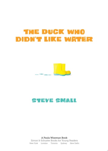 The Duck Who Didn't Like Water