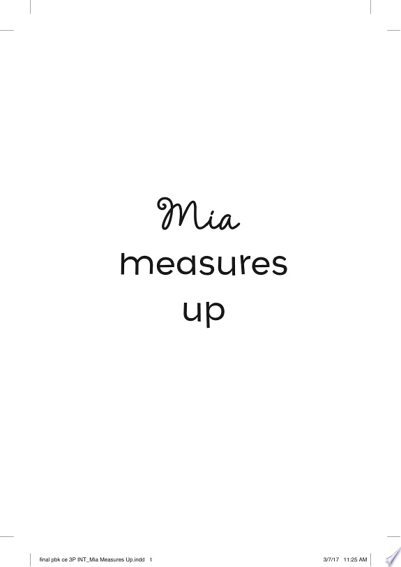MIA MEASURES UP