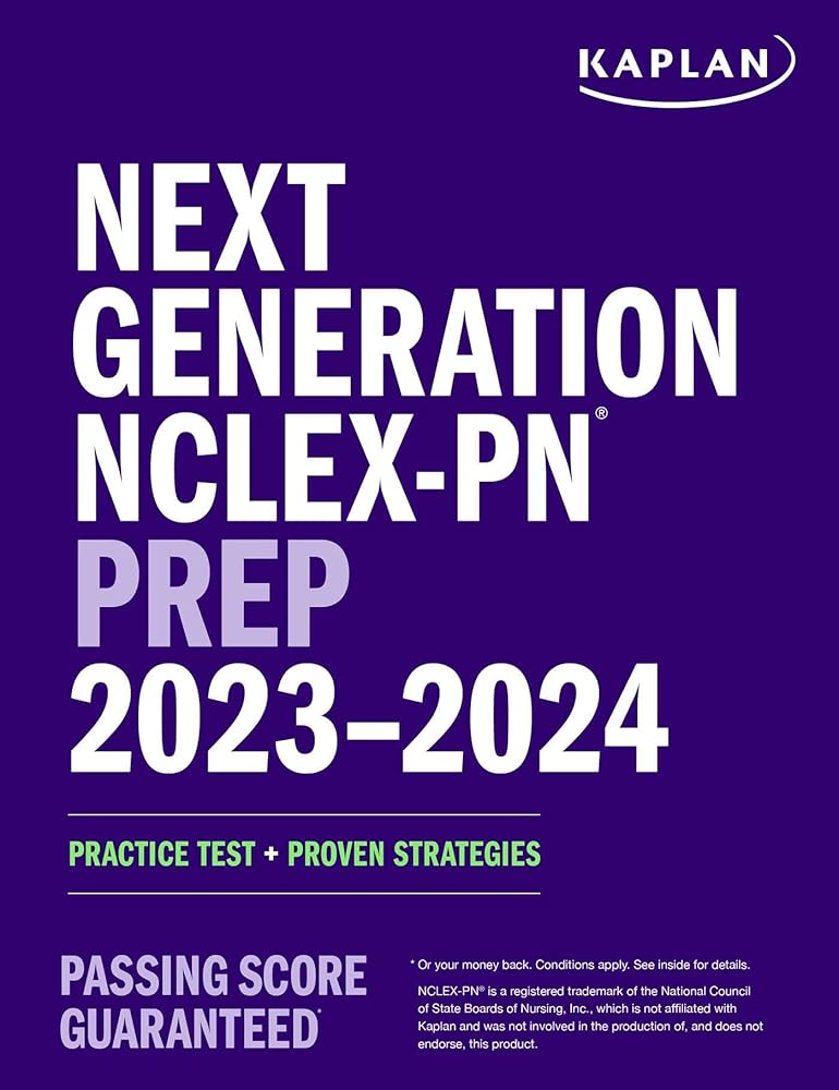 Next Generation NCLEX-PN Prep 2023-2024: Practice Test + Proven Strategies (Kaplan Test Prep) cover image