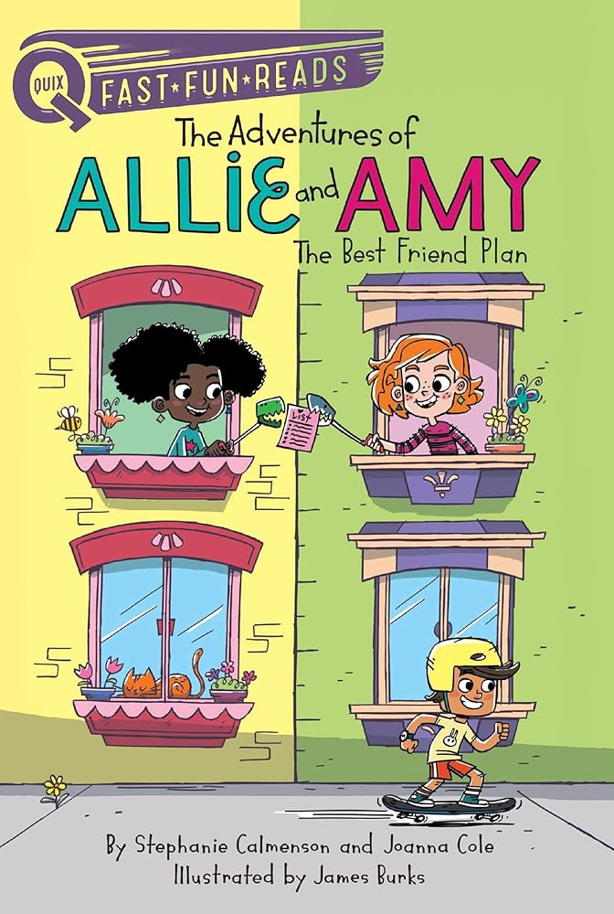 The Best Friend Plan: A QUIX Book (The Adventures of Allie and Amy) cover image