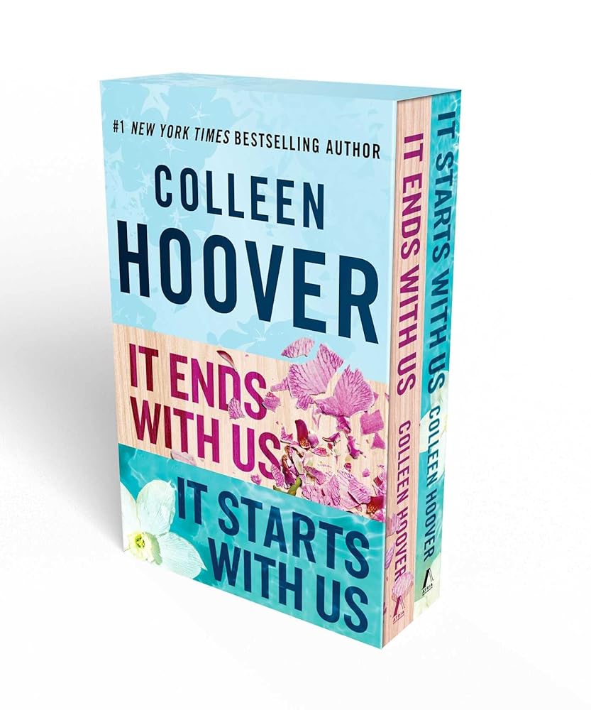 Colleen Hoover It Ends with Us Boxed Set: It Ends with Us, It Starts with Us - Box Set cover image