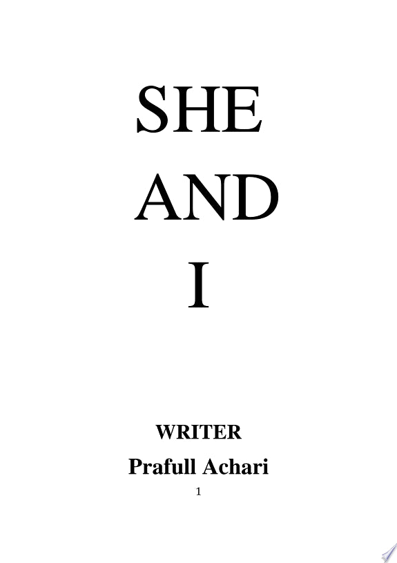 She and I