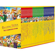 Geronimo Stilton 1 to 20 - Set of 20 Books with Free Backpack